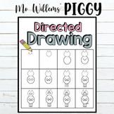 Mo Willems' Directed Drawing of Piggy