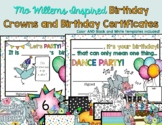 Mo Willems Inspired Birthday Certificate and Crown Kit