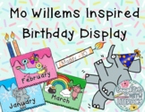 Mo Willems Inspired Birthday Display