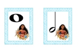 Moana Jumbo Music Note Cards