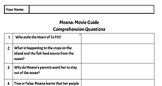Moana Movie Guide- No prep & ready to post to Google classroom