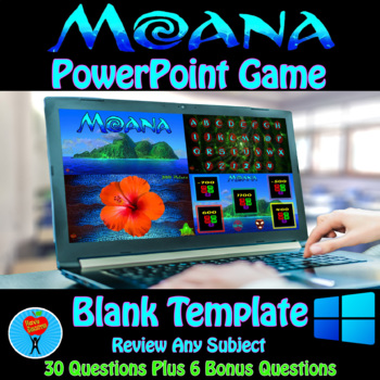 Preview of Moana PowerPoint Game