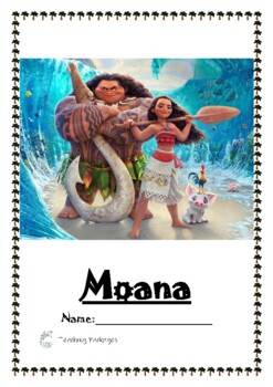 Preview of Moana workbook