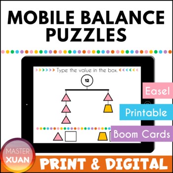 Preview of Mobile Math Puzzles
