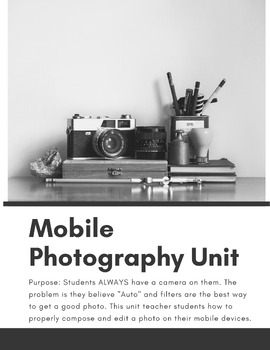 Preview of Mobile Photography Unit