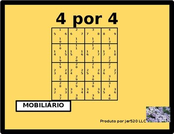 Preview of Mobiliário (Furniture in Portuguese) 4 by 4