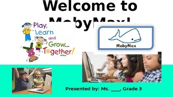 Preview of MobyMax Powerpoint for Professional Development