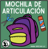 Mochila De Articulación: A Speech Craft Activity (Español)