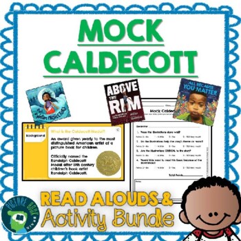 Preview of Mock Caldecott Unit Lessons and Google Activities