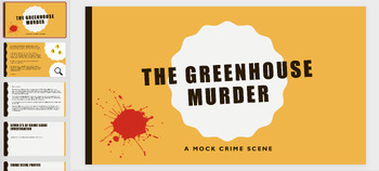 Preview of Mock Crime Scene Bundle (editable)