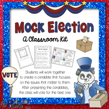 Preview of Mock Election Class Activity Set