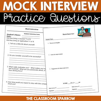 Preview of Mock Interview Questions: Career Exploration