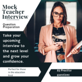Mock Interview Questions for Educators