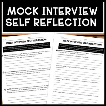 mock job interview reflection essay