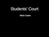 Mock Trial Cases Group Activity