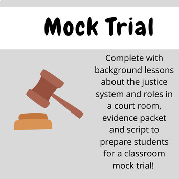Preview of Mock Trial Unit
