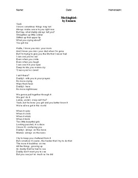 Mockingbird - song and lyrics by Eminem