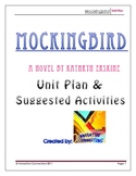 Mockingbird by K. Erskine: Novel Unit Planning Guide