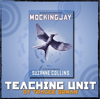 Preview of Mockingjay Novel Teaching Unit Tests, Questions, Projects, Vocab