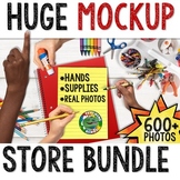 Mockup Photo STORE BUNDLE with Movable Real Photos for TPT