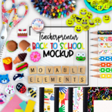Mockup School Supplies Movables Moveables  | Teacherpreneur