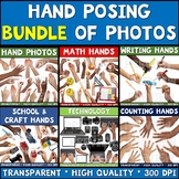 Mockups Stock Photos of Hand Posing BUNDLE Real Photo Clip