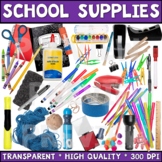 Movable Mockups Back to School Supplies and Crafts | Real 