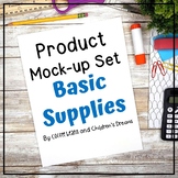Mockups for Back to School | School Supply Styled Image Mock-ups