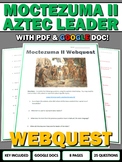 Moctezuma II (Aztec) - Webquest with Key (Google Doc Included)