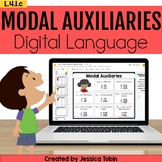 Modal Auxiliaries Digital Language Activities- 4th Grade L