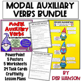 Modal Auxiliary Verbs Bundle of Activities and Lessons