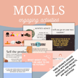 Modals- engaging activities, roleplay, and speaking practi