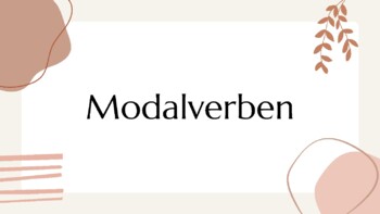 Preview of Modalverben