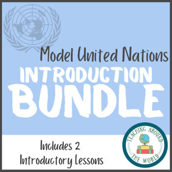 Preview of Model United Nations Introduction - Bundle