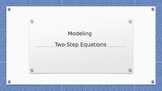 Model and Solve Two-Step Equations TEKS 7.11.A