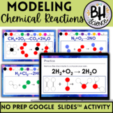 Modeling Chemical Reactions Google Slides Digital Activity