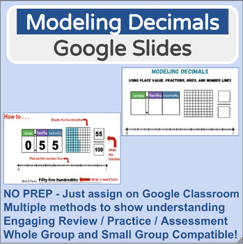 Preview of Modeling Decimals