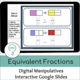 Modeling Equivalent Fractions | Interactive Digital Visual Models