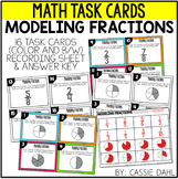 Modeling Fractions Task Cards