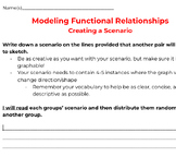 Modeling Functional Relationships-ONE DAY LESSONS-StudentC