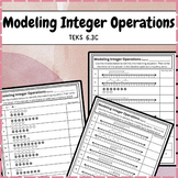 Modeling Integer Operations Bundle Scavenger Hunt and Myst