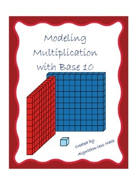 Preview of Modeling Multiplication by The Math Fanatic