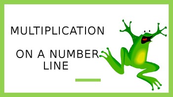 Preview of Modeling Multiplication on a Number Line Interactive Activity