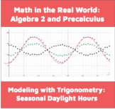 Modeling Seasonal Daylight Length with Trig Functions