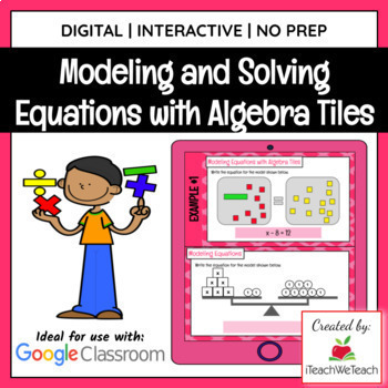 Preview of Modeling and Solving Equations with Algebra Tiles | Download & Go!