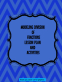 Modeling division of fractions. Lesson plan and Activities