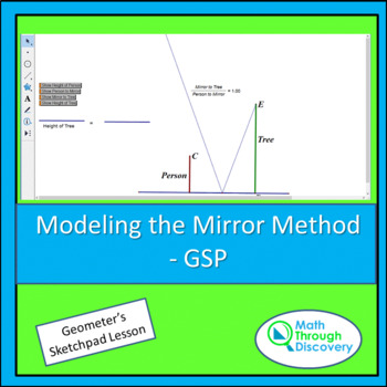 Preview of Geometry - Modeling the Mirror Method - GSP