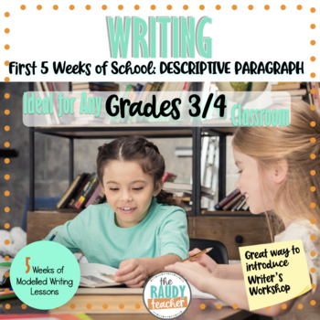 Modelled Writing | Descriptive Paragraphs | Gr 3/4 | Ontario Curriculum