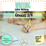 Modelled Writing | Personal Letter | Grades 3/4 | Ontario 
