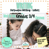 Modelled Writing | Persuasive Letter | Gr 3 & 4 | Ontario 